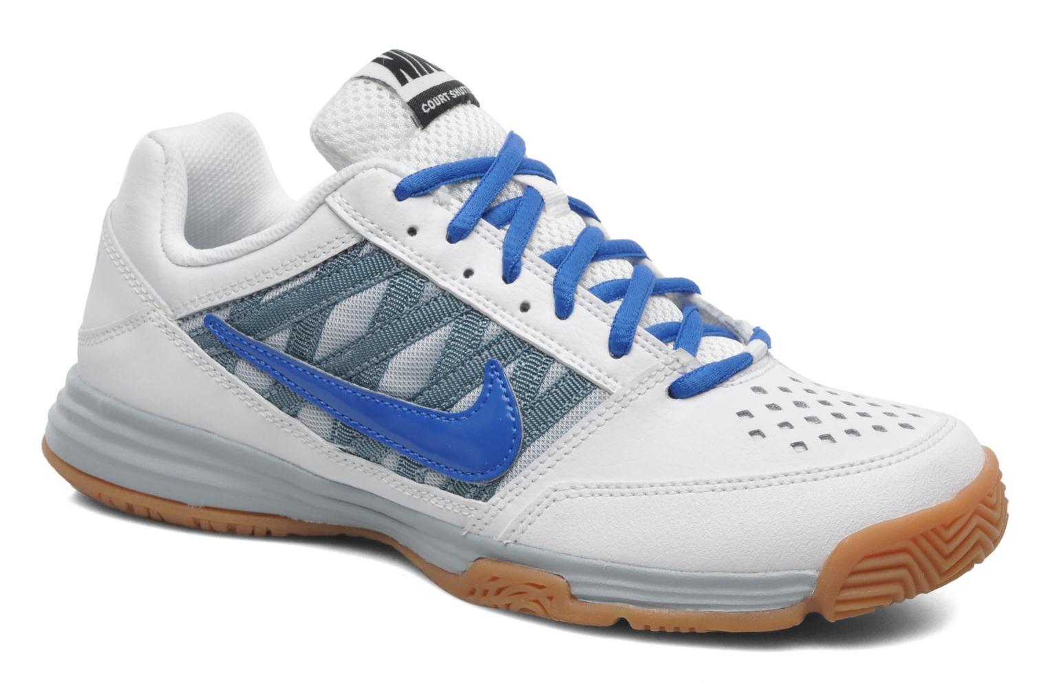 Nike Court Shuttle 5 Women [White Blue Gray]