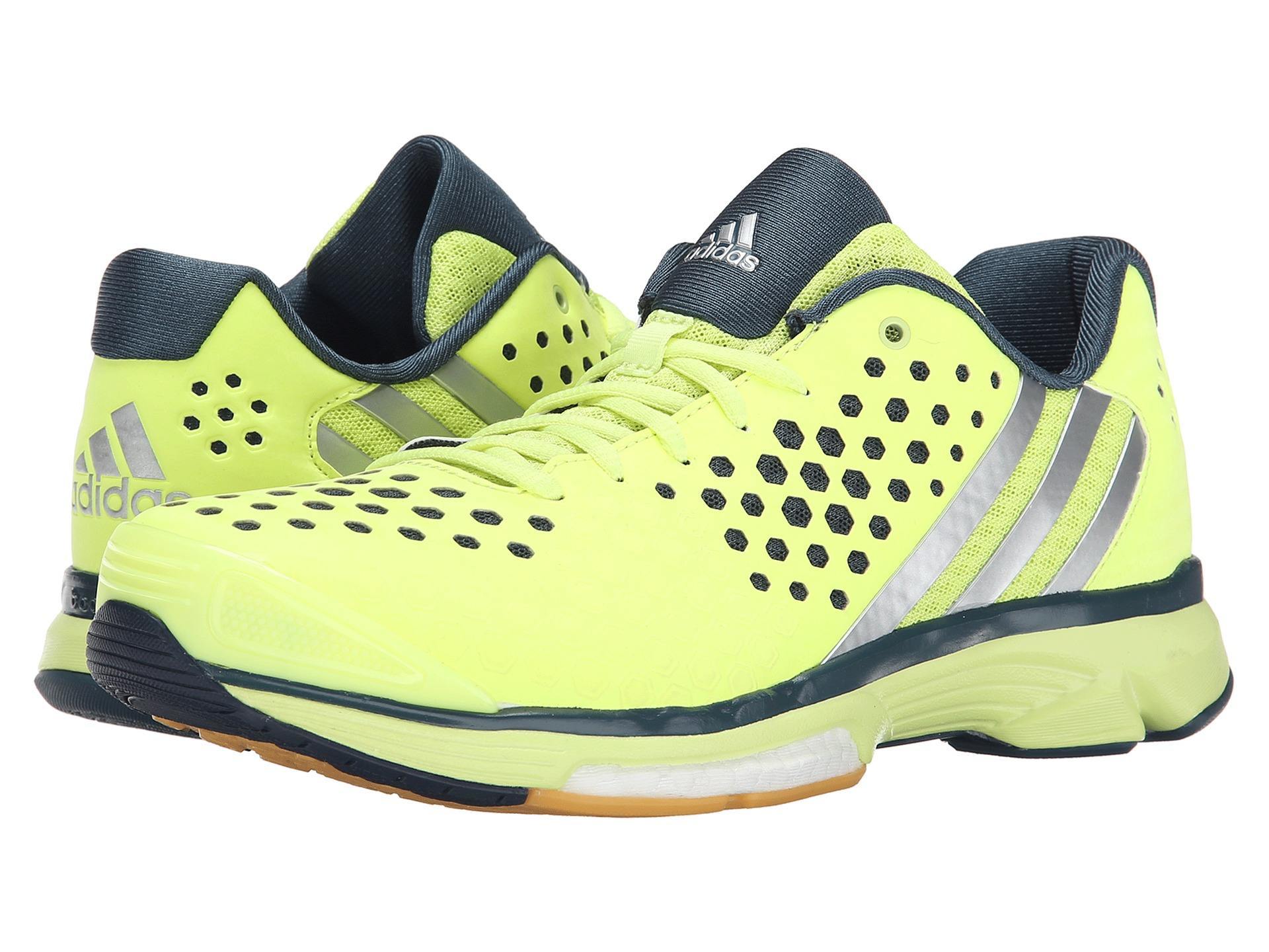 adidas volley response boost women yellow silver navy