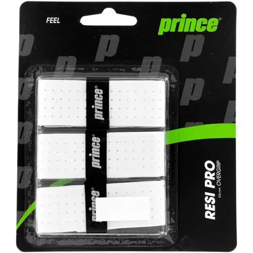 prince resipro grip 3 pack white