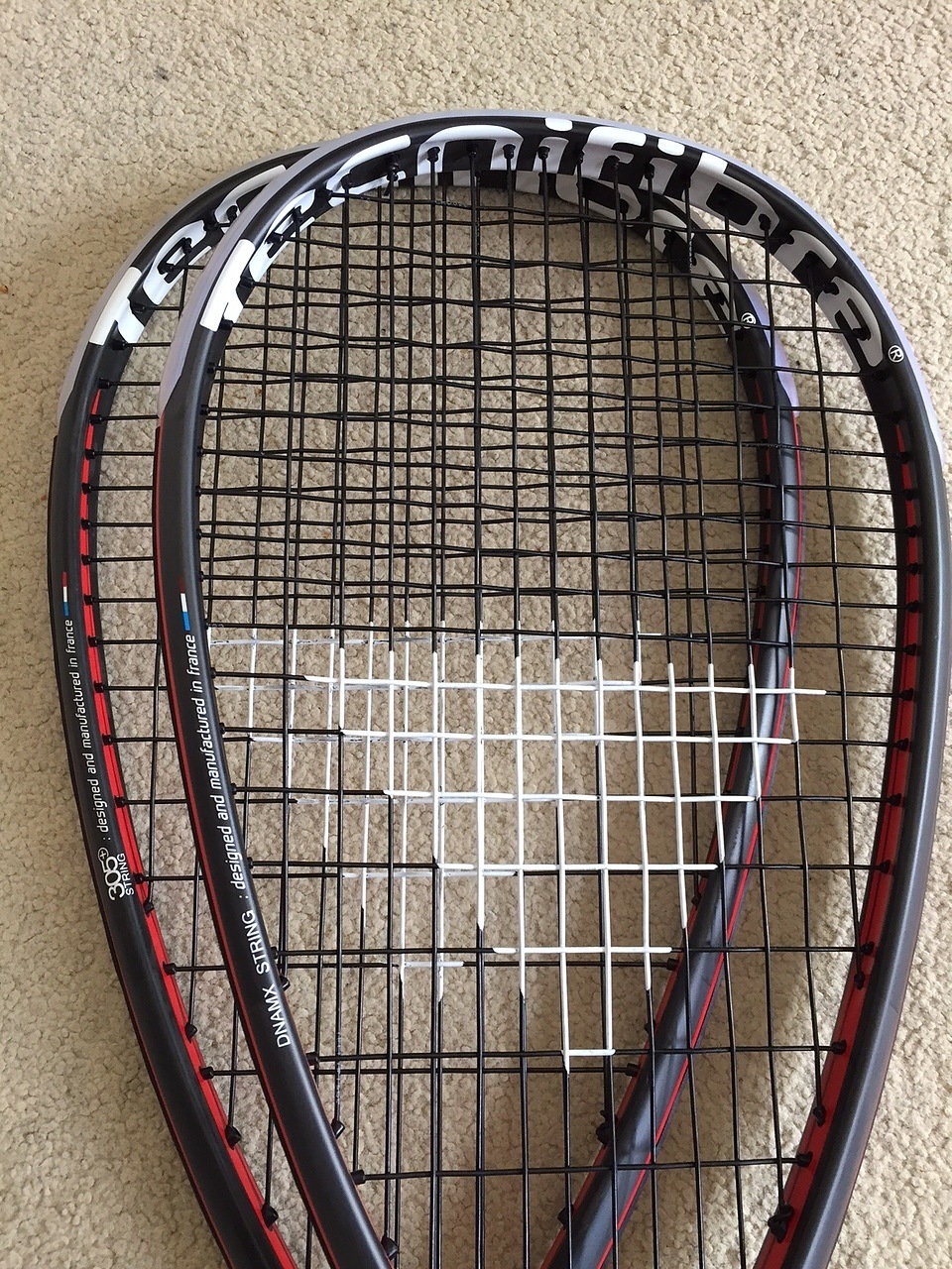 1.15 mm-Noir Tecnifibre Dynamix VP Squash Racket String 200 M Bobine 