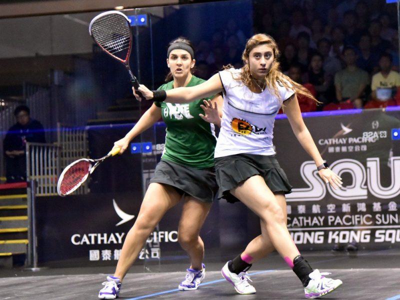Nour El Sherbini Asics Gel Blade 5