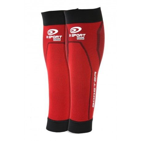 booster elite compression socks red