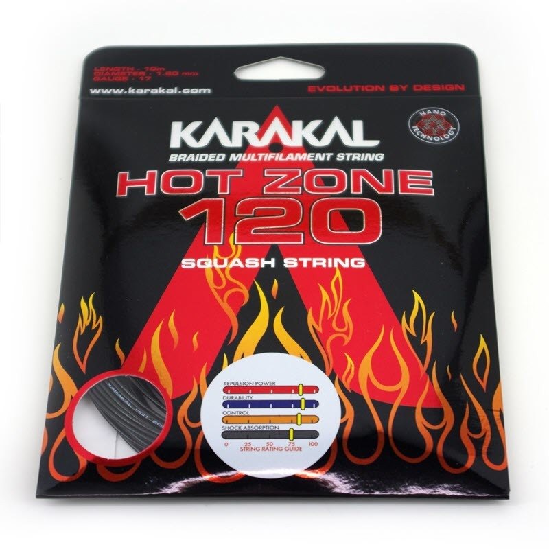 Karakal Hot Zone 120 Squash String 