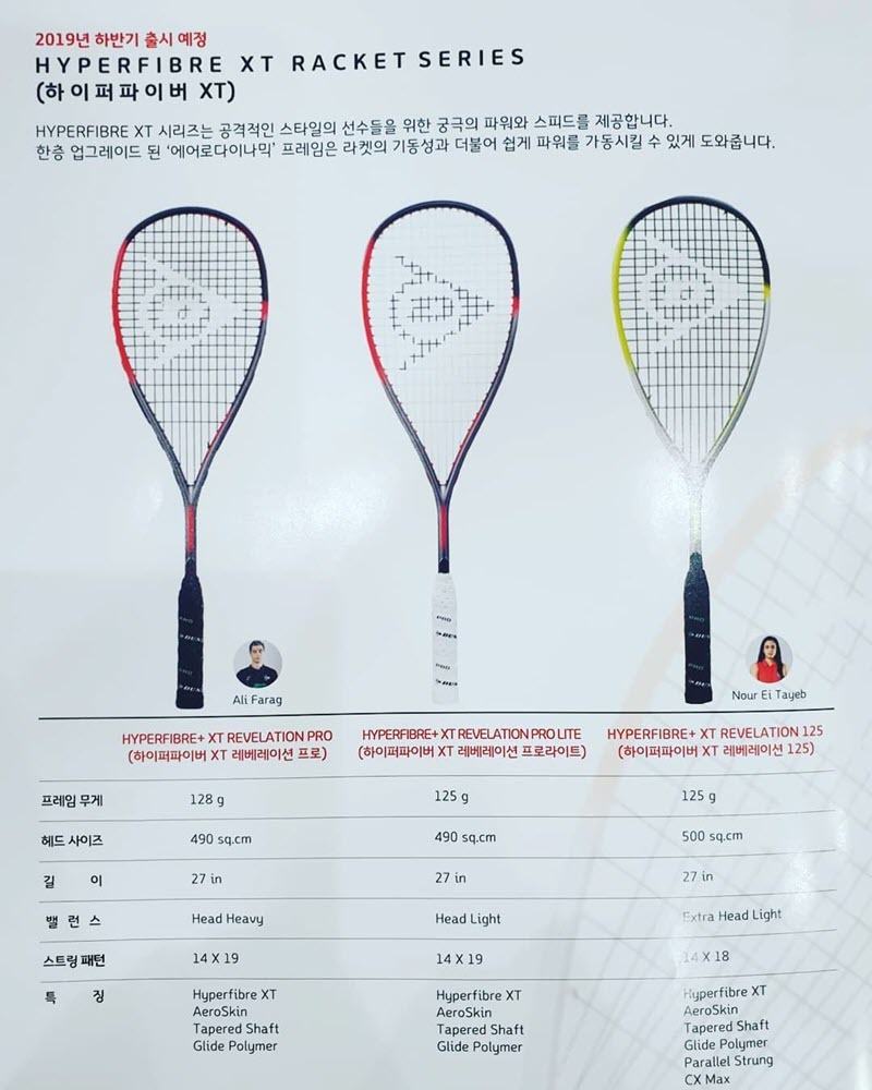 Dunlop Racket Catalog