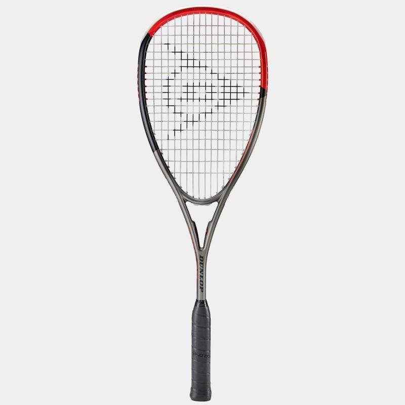 Cover Dunlop Biotec Max Titanium Squash Racket 3 Balls RRP £85 