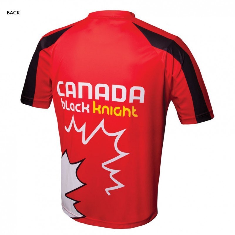 Black Knight Canada Squash Shirt Back