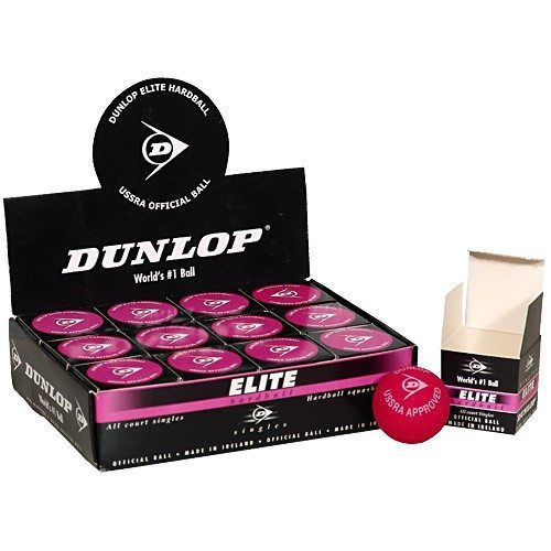 Dunlop Elite Singles Hardball (Fuchsia) Box