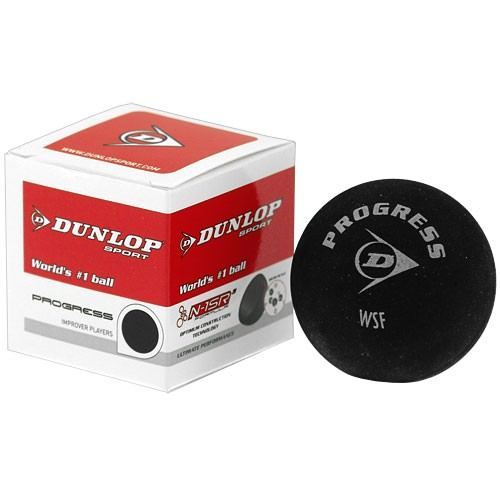 3 Pack Dunlop Squash Official Sport PSA Progress Balls Red Dot Black R153 
