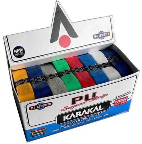 Box of 24 Karakal Coloured PU Super Air rip 