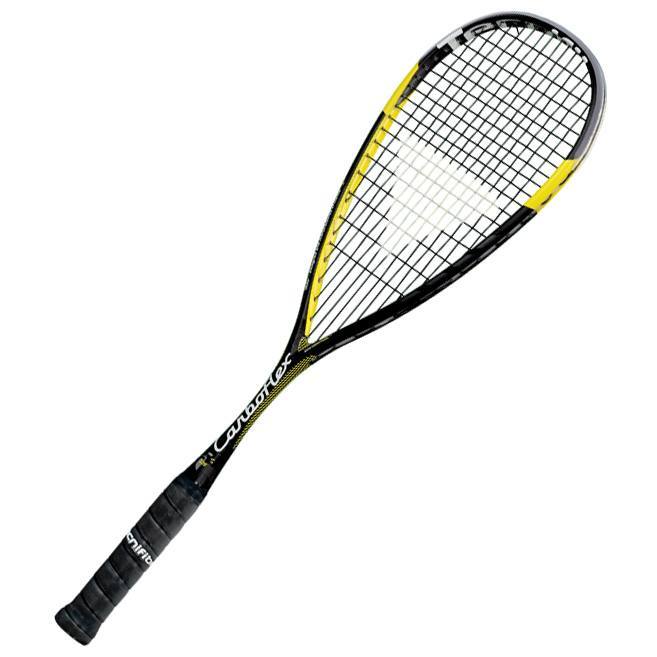 3 Dunlop Squash Balls Tecnifibre Carboflex 125 Squash Racket 